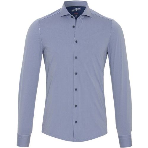 Vêtements Homme Chemises manches longues Pure H.Tico Tops / Blouses Rayures Marine Bleu