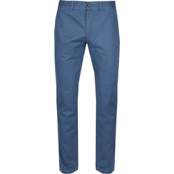 Vêtements Homme Pantalons Suitable Chino Sartre Bleu Bleu