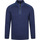 Vêtements Homme Sweats State Of Art Cardigan Demi-Zip Bleu Foncé Bleu