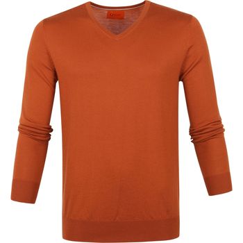 Vêtements Homme Sweats Suitable Pull-over Aron Mérinos Orange Orange