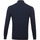 Vêtements Homme Sweats Suitable Pull-over George Demi-Zip Bleu Foncé Bleu
