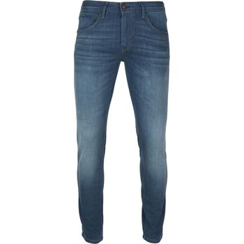 jeans vanguard  jean v85 scrambler coupe slim bleu 