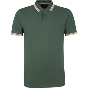 Vêtements Homme T-shirts & Polos Suitable Cravate Or Soie Vert