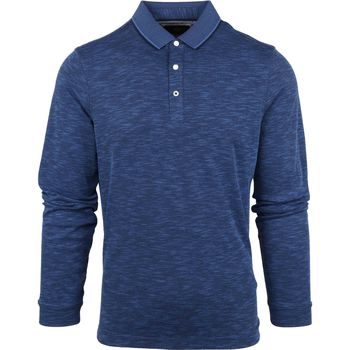 Vêtements Homme T-shirts & Polos Suitable Polo Manches Longues Bleu Foncé Bleu