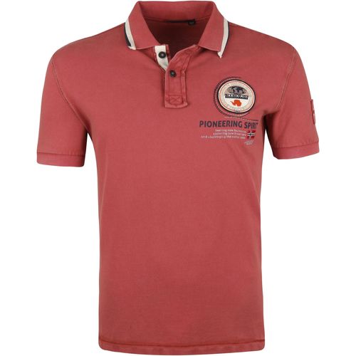 Napapijri Polo Gandy Rouge Rouge - Vêtements T-shirts & Polos Homme 99,95 €