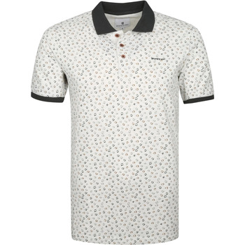 Vêtements Homme T-shirts & Polos State Of Art Polo Piqué Beige Imprimé Gris
