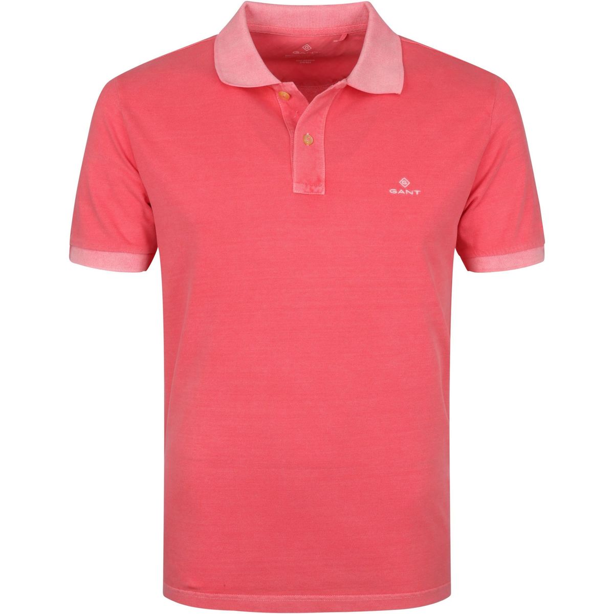 Vêtements Homme T-shirts & Polos Gant Polo Sunfaded Rose Foncé Rose