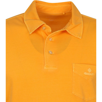 Gant Polo Jersey Sunfaded Orange Orange