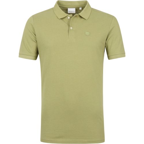 Vêtements Homme T-shirts & Polos Knowledge Cotton Apparel Polo Rowan Vert Coupe Moderne Vert