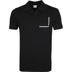 Vêtements Homme T-shirts & Polos Blue Industry Polo Noir Noir