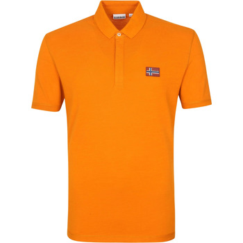 Vêtements Homme T-shirts & Polos Napapijri Polo Ebea Orange Orange