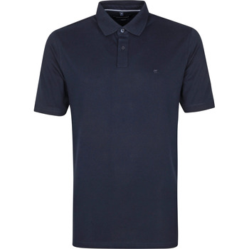 Vêtements Homme T-shirts & Polos Casa Moda Polo Stretch Bleu Foncé Bleu