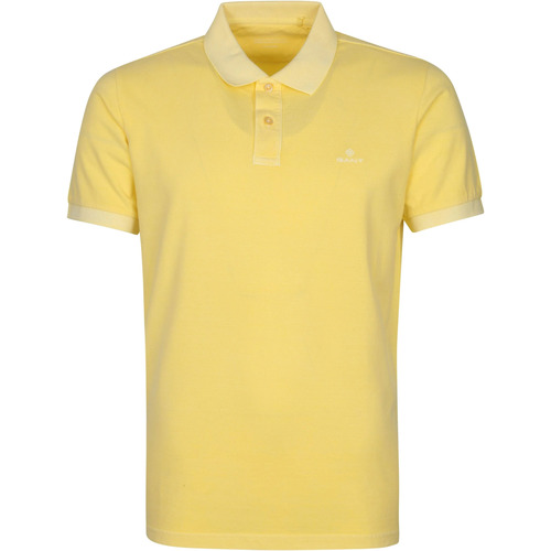 Vêtements Homme T-shirts & Polos Gant Polo Sunfaded Jaune Jaune