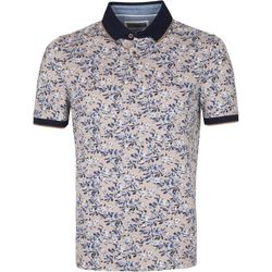 Vêtements Homme T-shirts & Polos Suitable Prestige Polo Fleur Beige Beige