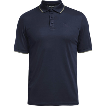 Vêtements Homme T-shirts & Polos Tenson Polo Compensé Bleu Foncé Bleu