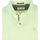 Vêtements Homme T-shirts & Polos No Excess Polo Stone Washed Vert Citron Vert