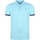 Vêtements Homme T-shirts & Polos Blue Industry Polo M83 Bleu Aqua Bleu