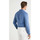 Vêtements Homme Galettes de chaise Chemise Garment Dyed Bleu Bleu