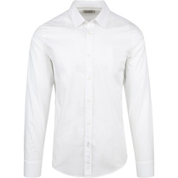 Vêtements Femme Chemises / Chemisiers Scotch & Soda Chemise Coupe Slim Blanc Blanc