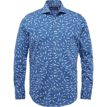 chemise vanguard  chemise branches bleu 