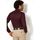 Vêtements Homme Chemises manches longues Desoto Chemise Modern Kent Sans Repassage Violet Foncé Bordeaux