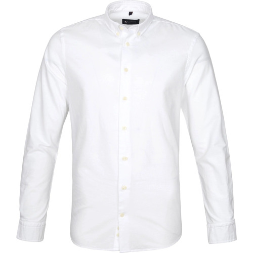 Vêtements Homme Chemises manches longues Suitable Chemise Max Blanc Blanc