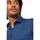Vêtements Homme Chemises manches longues Desoto Chemise Modern Kent Sans Repassage Indigo Bleu Bleu