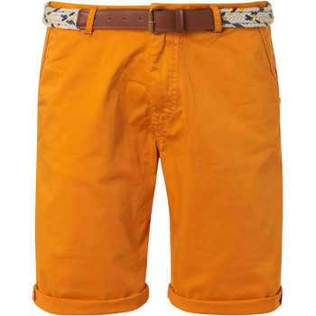 pantalon no excess  short garment dye jaune 