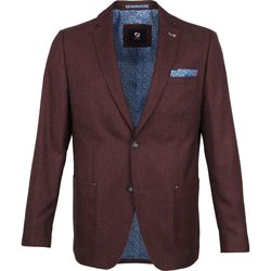 Vêtements Homme Vestes / Blazers Suitable Veston Charlo Bordeaux Rouge