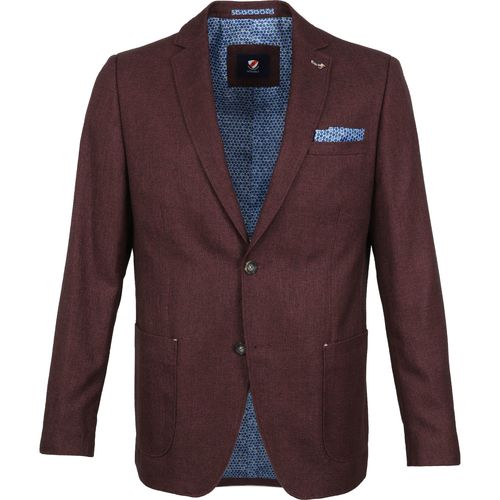 Vêtements Homme Vestes / Blazers Suitable Veston Charlo Bordeaux Rouge