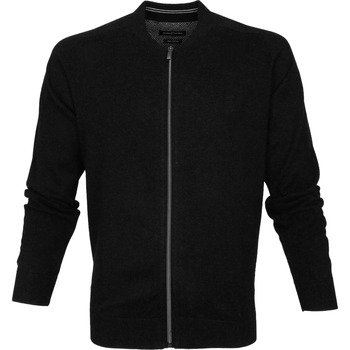 Vêtements Homme Sweats Casa Moda Cardigan Zip Noir Noir