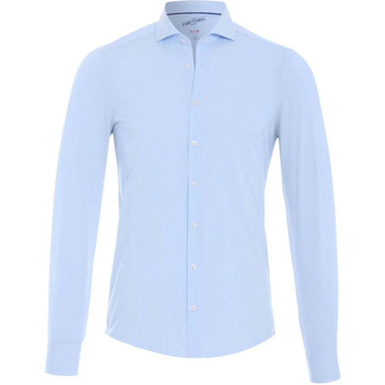 Vêtements Homme Chemises manches longues Pure H.Tico Tops / Blouses Rayures Bleu Bleu