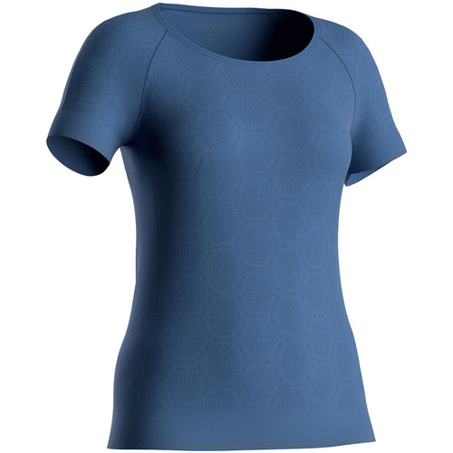 Vêtements Femme DIESEL BMOWT-LOCOARM SLEEVELESS T-SHIRT Impetus Active Bleu