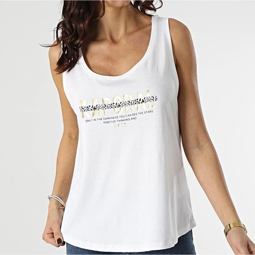Vêtements Femme Débardeurs / T-shirts sans manche Kaporal - Débardeur - blanc Blanc