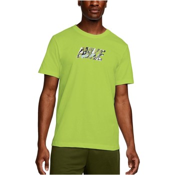 Vêtements Homme T-shirts manches courtes Nike CAMISETA AMARILLA HOMBRE  DRI-FIT DM6236 Vert