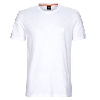 Vêtements Homme T-shirts manches courtes BOSS TEGOOD Blanc