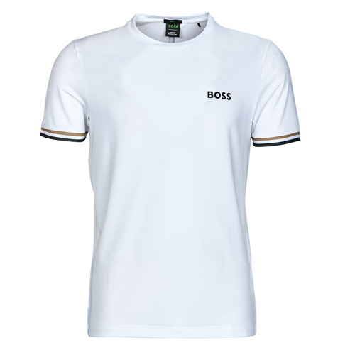 Vêtements Homme T-shirts manches courtes BOSS TEE MB 2 Blanc