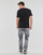 Vêtements Homme T-shirts manches courtes HUGO DULIVE G Noir / Doré