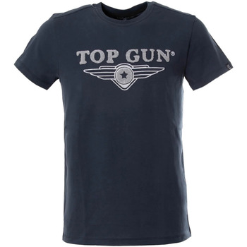 Vêtements Homme Débardeurs / T-shirts sans manche Top Gun TEE SHIRT TG-TS03 NAVY Bleu marine