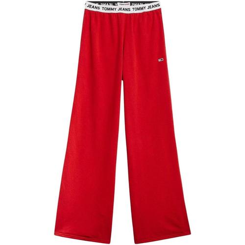 Vêtements Femme Pantalons Tommy Jeans  Rouge