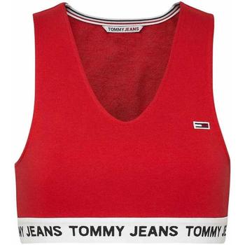 Vêtements Femme T-shirts & Polos Tommy Jeans  Rouge