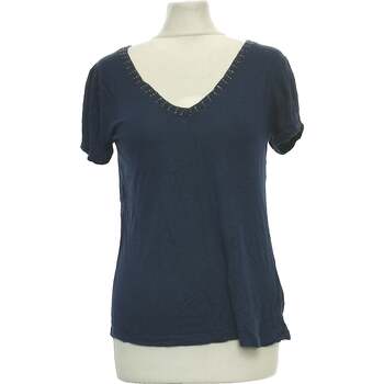 Vêtements Femme T-shirts & Polos Morgan top manches courtes  36 - T1 - S Bleu Bleu