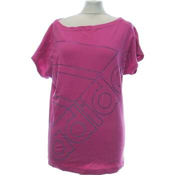 Vêtements Femme T-shirts & Polos adidas Originals top manches courtes  36 - T1 - S Rose Rose