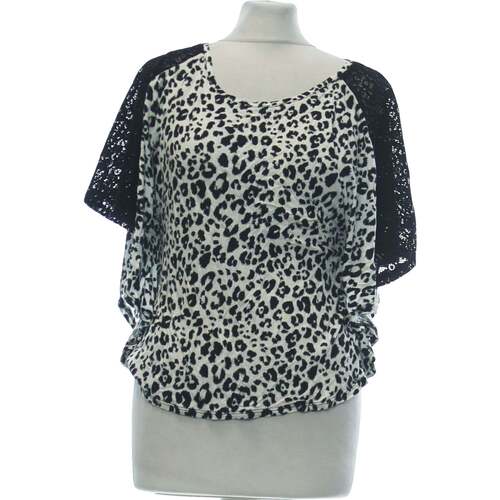 Vêtements Femme Nili Lotan snakeskin pattern shirt H&M top manches courtes  36 - T1 - S Blanc Blanc