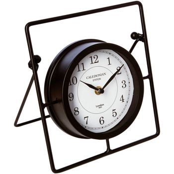 Maison & Déco Horloges Atmosphera Pendule à poser Rétro - 17 x 21,5 cm Noir