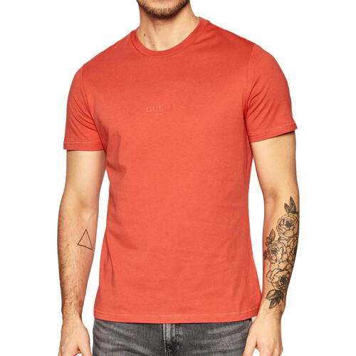 Vêtements Homme T-shirts wmns & Polos Guess M2GI10-I3Z11 Rouge