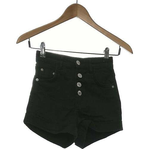 Vêtements Femme Parlor Shorts / Bermudas Bershka short  32 Noir Noir