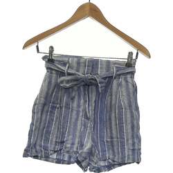 Vêtements Femme Shorts / Bermudas H&M short  34 - T0 - XS Bleu Bleu