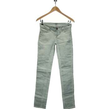 Vêtements Femme Jeans Promod jean droit femme  36 - T1 - S Gris Gris