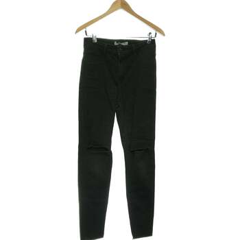 Vêtements Femme Pantalons Zara pantalon droit femme  40 - T3 - L Noir Noir
